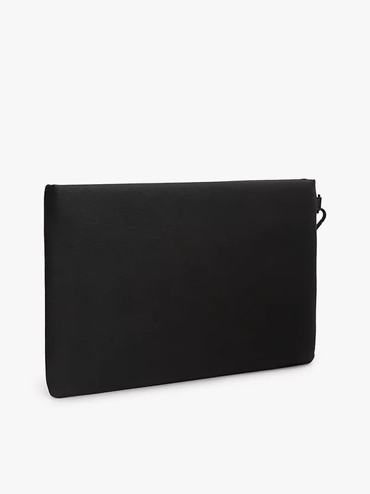 Tonal Metal Logo Pouch