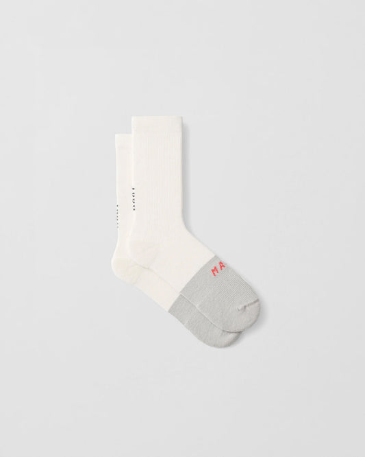 Division Merino Sock - White