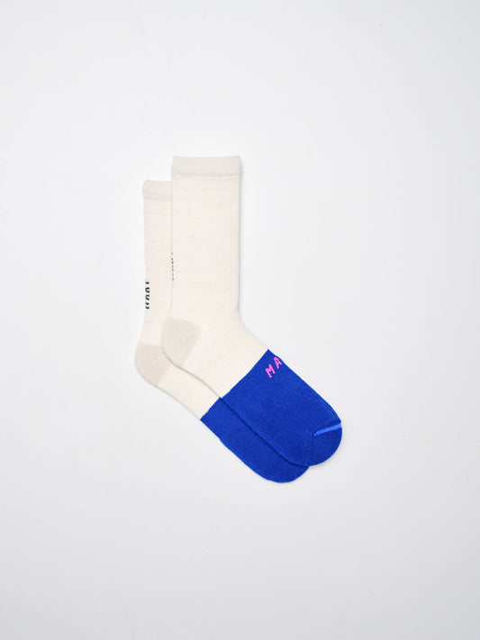 Division Merino Sock - FOG/RGB BLUE