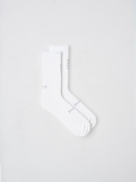 Pro Knit Sock - White