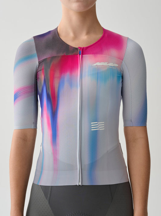 Women's Solar Pro Race Jersey - Gamma Blue