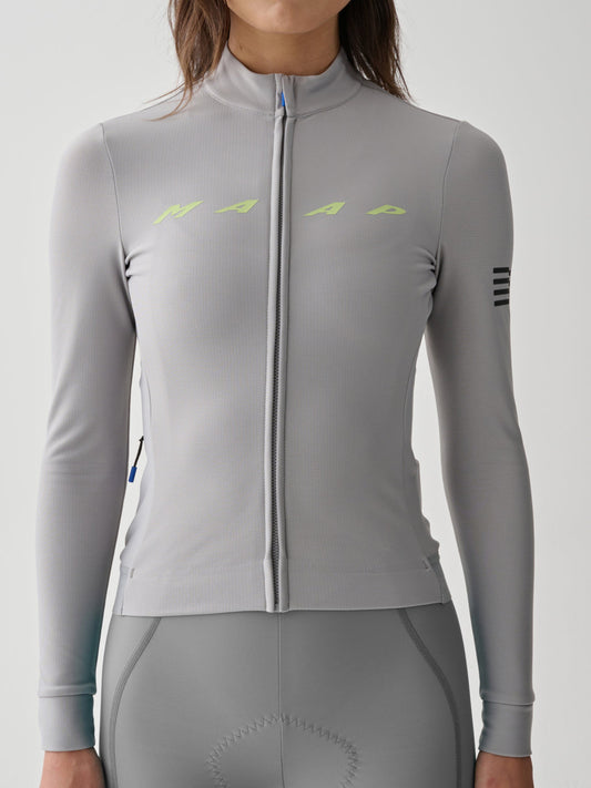 Women's Evade Thermal LS Jersey 2.0 - Alloy