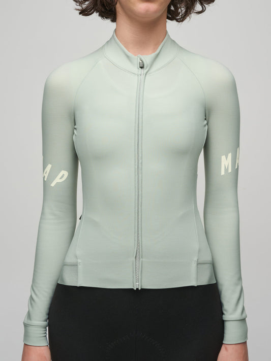 Women's Apex Aeon Thermal LS Jersey - Graystone
