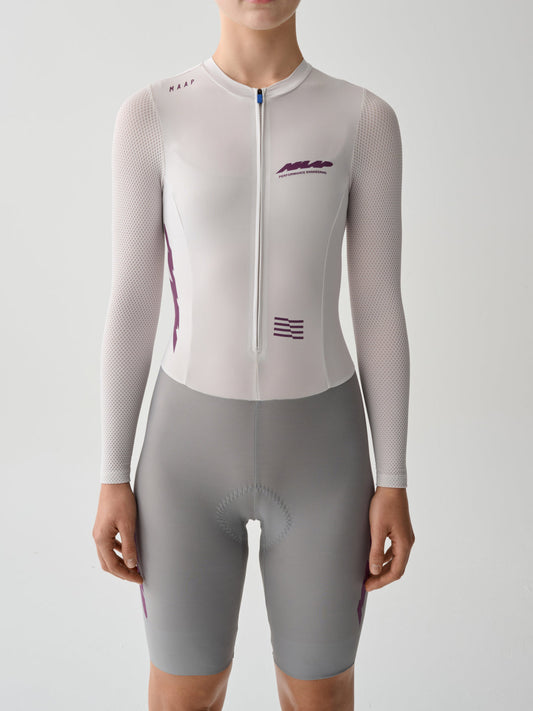 Women's Eclipse Pro LS Race Suit - Antarctica/Titanium