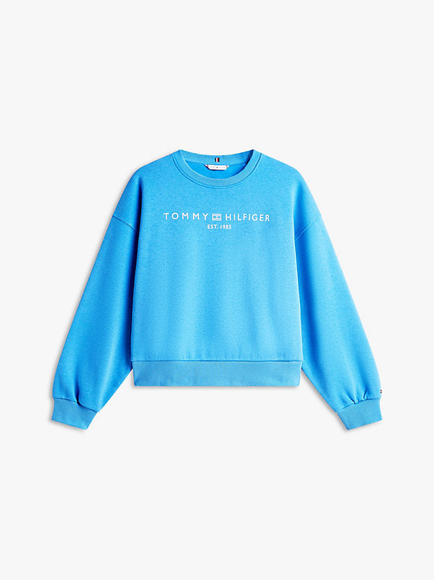 Logo Relaxed Fleece Sweatshirt