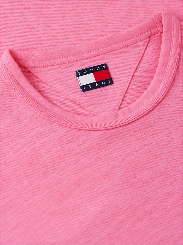 Back Graphic Textured Relaxed T-Shirt