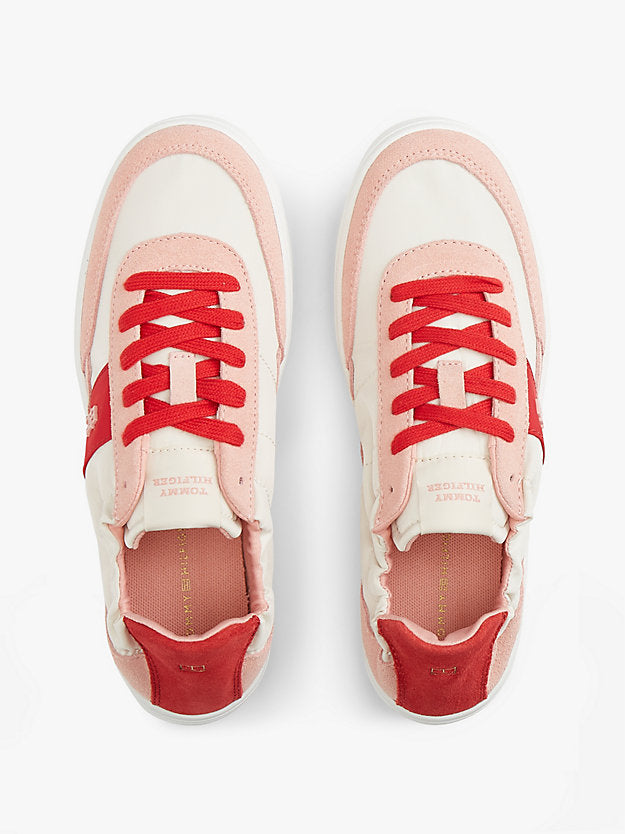 Suede Scrunch Back Trainers