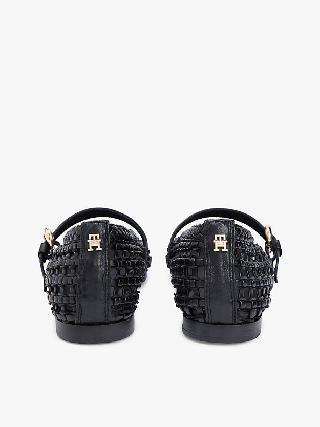 Woven Mary Jane Ballerinas