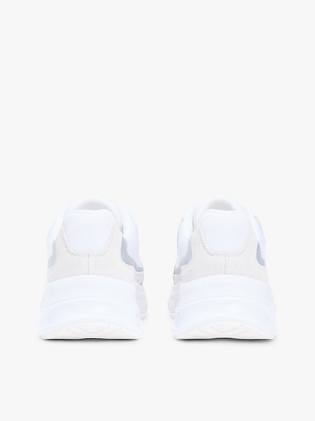 Suede Chunky Lace-Up Trainers