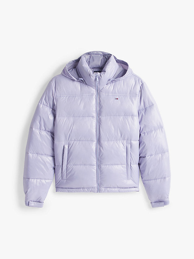 Packable Shiny Puffer Jacket