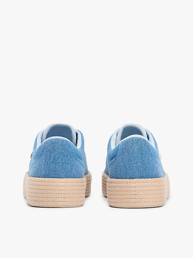 Monogram Canvas Rope Platform Trainers