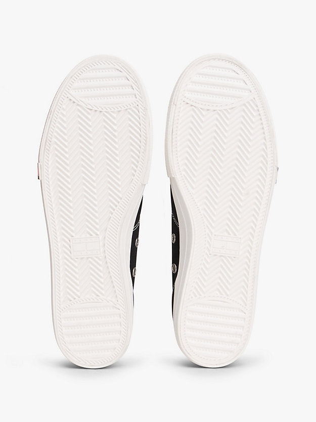 Archive Flag Stripe Canvas Trainers