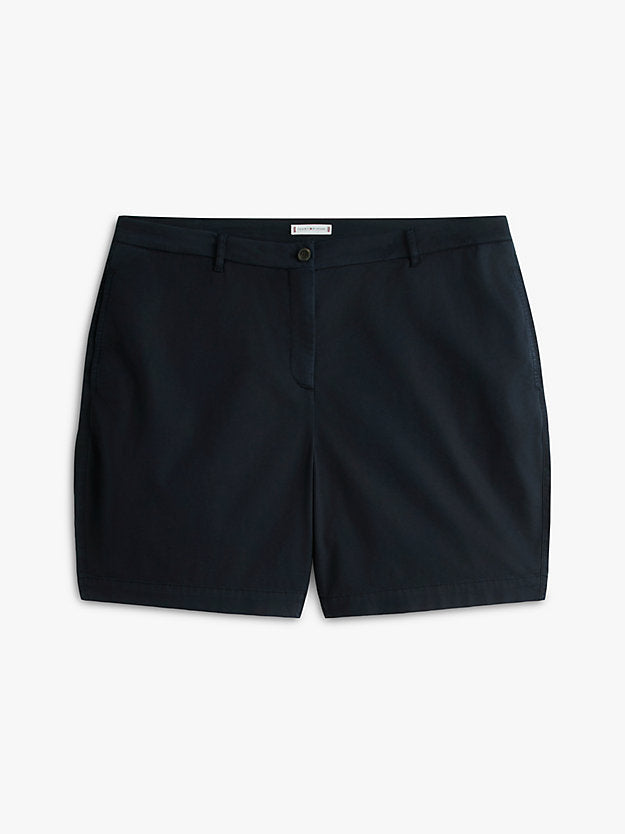 Curve Washed Slim Chino Shorts