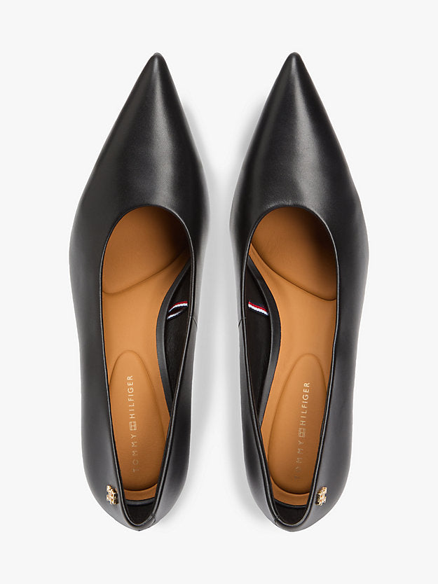 Leather Monogram High Heels