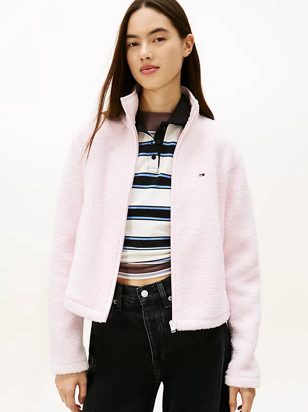 Teddy Fleece Zip-Thru Jacket