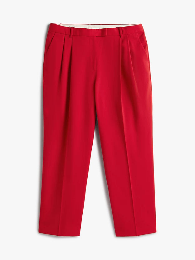 Curve Timeless Wool Blend Straight Leg Trousers
