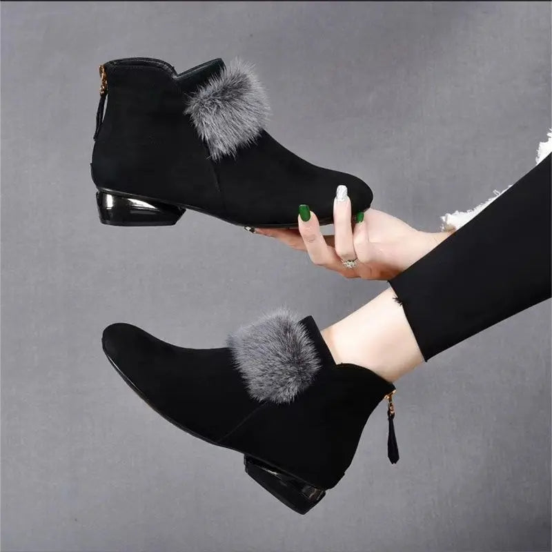 Nouvel arrivage 70 % de réduction - Bottines antidérapantes pour femmes