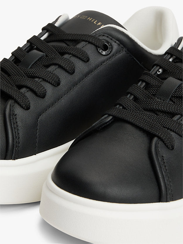 Metallic Monogram Leather Platform Trainers