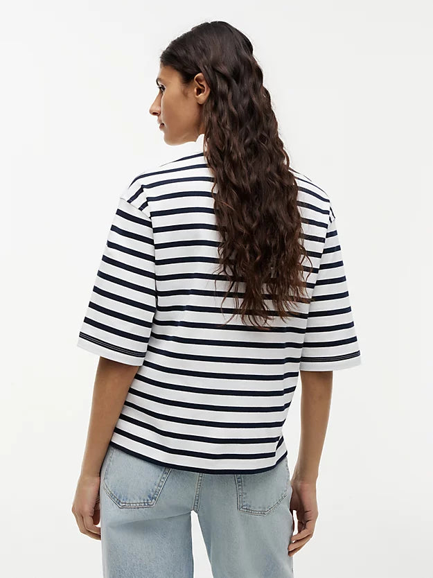 Relaxed Fit Interlock Knit Polo Shirt