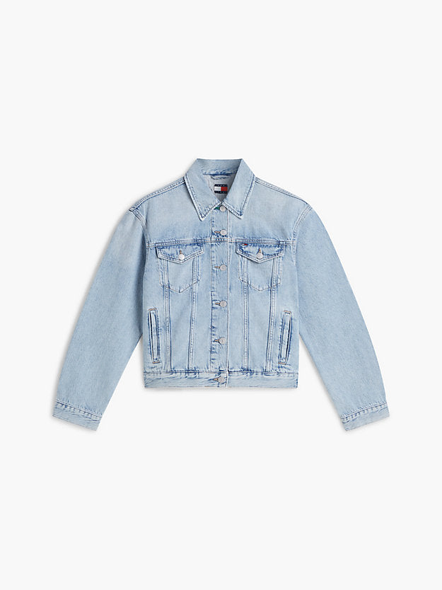 Vintage Relaxed Denim Trucker Jacket