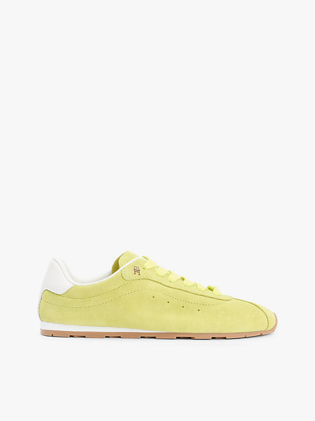 Suede Monogram Low Profile Trainers