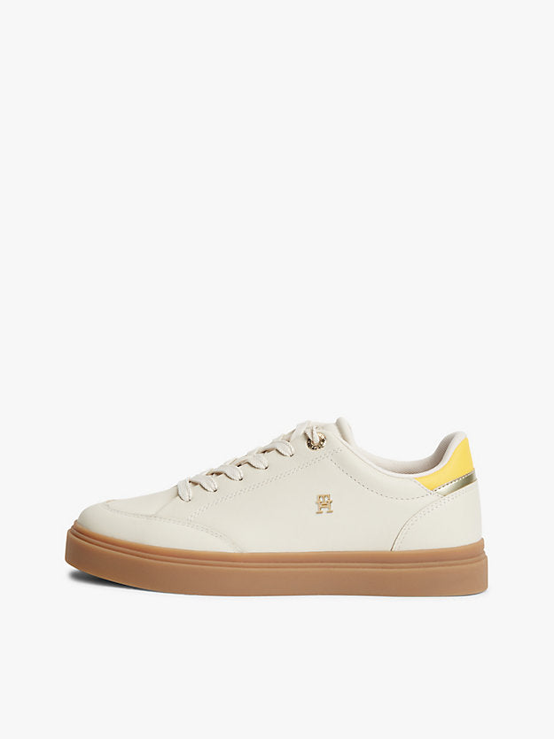 Monogram Leather Trainers