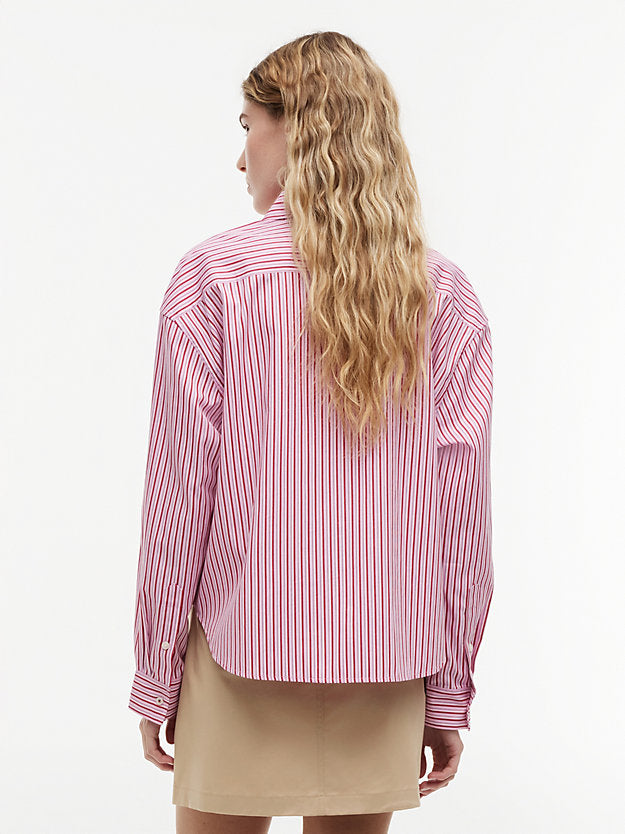 Boxy Fit Poplin Shirt