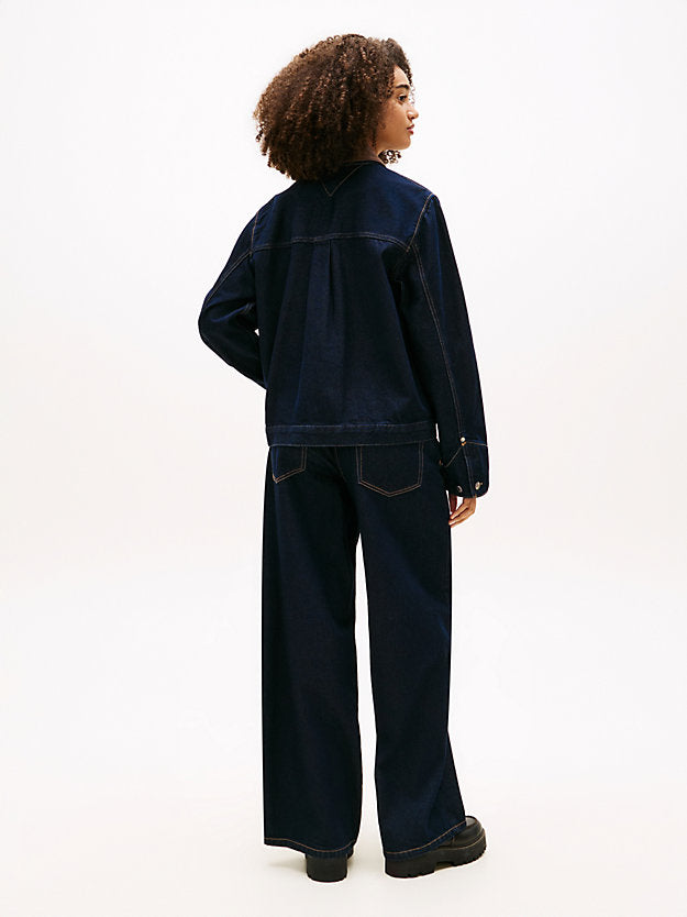 Oversized Denim Chore Jacket