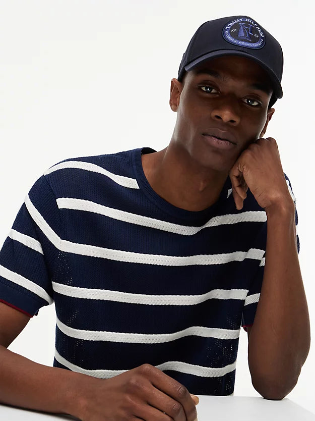 Logo Patch Six-Panel Baseball Cap