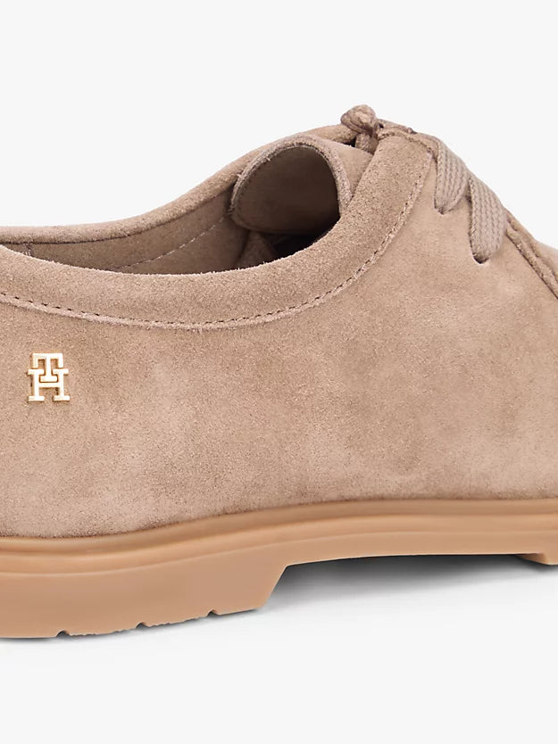 Monogram Suede Moc Toe Loafers