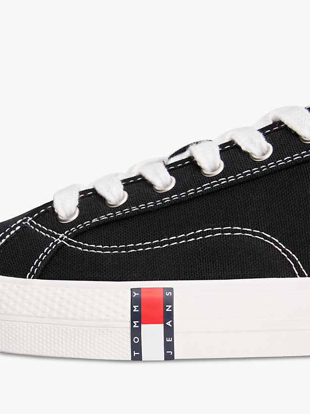 Archive Flag Stripe Canvas Trainers
