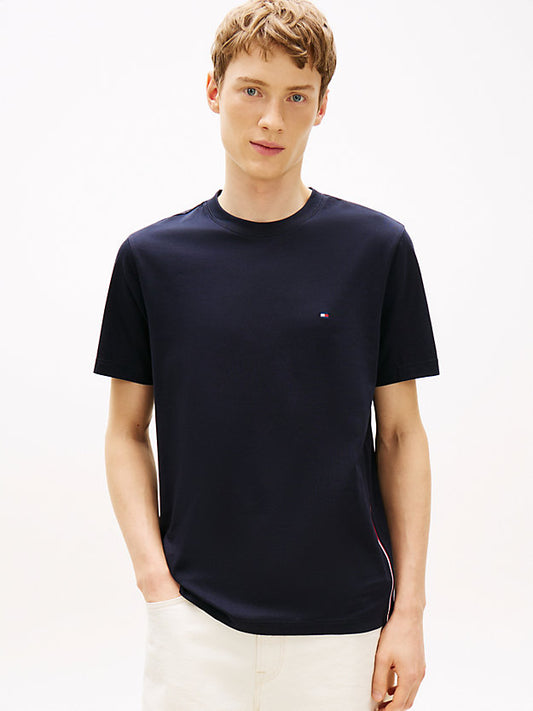 Global Stripe Side Seam Jersey T-Shirt