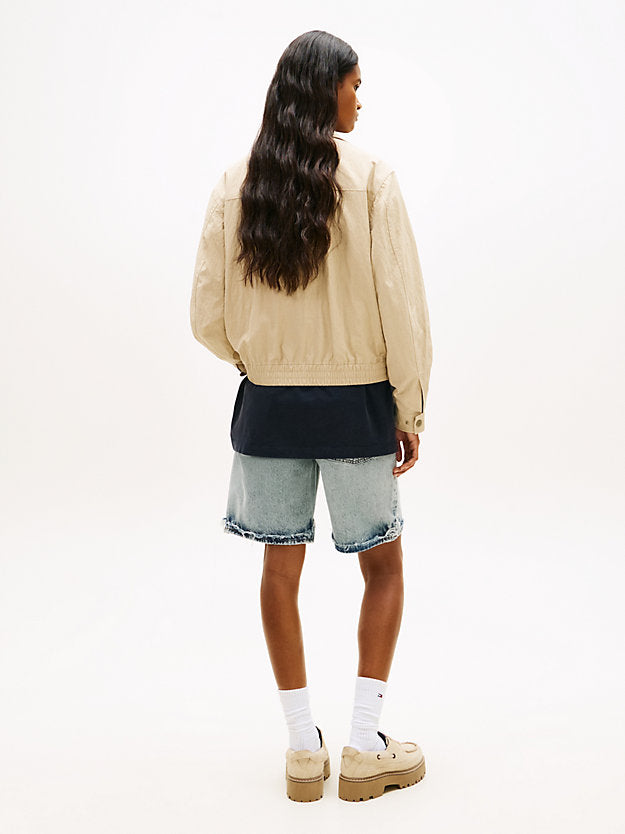 Badge Water Repellent Coach Jacket