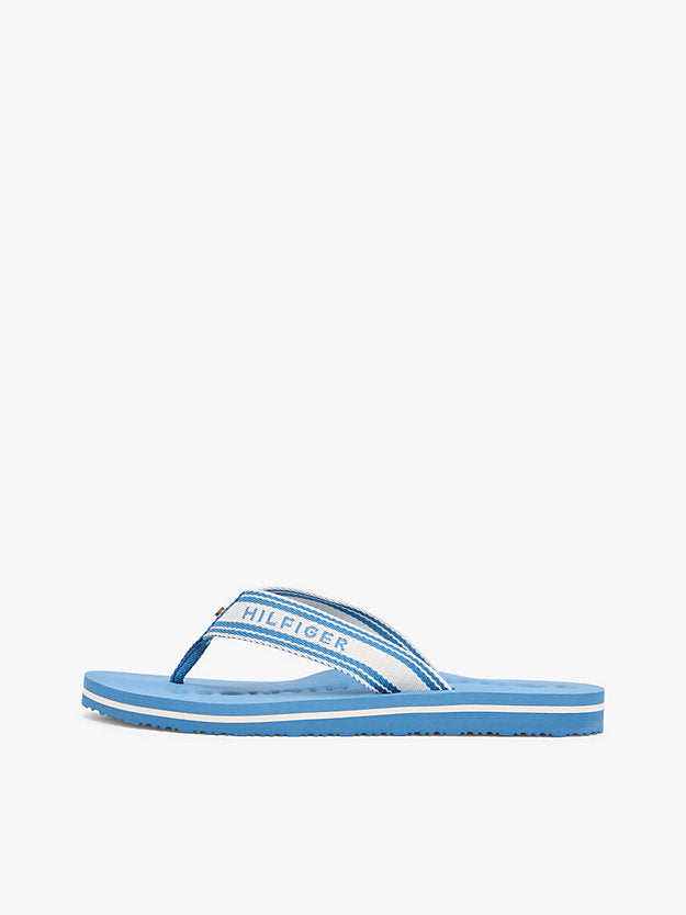 Webbing Strap Signature Flip-Flops