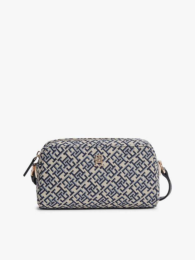 Monogram Jacquard Crossbody Camera Bag