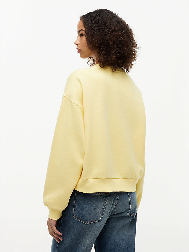 Logo Relaxed Fleece Sweatshirt