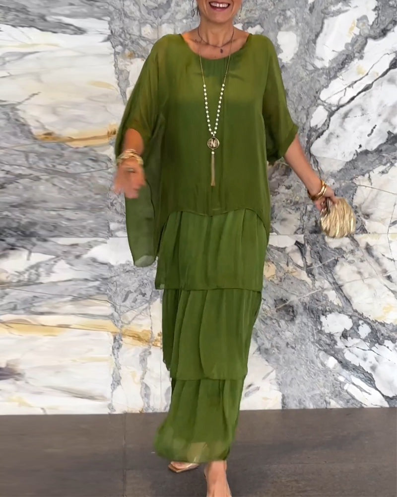 Robe ample femme style artistique (achetez-en 2, livraison gratuite)