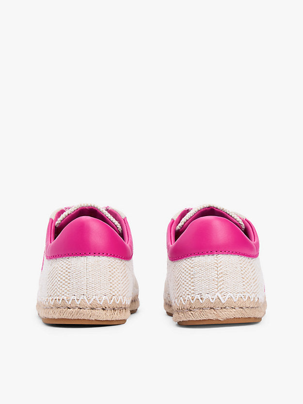 Woven Logo Embroidery Rope Trainers