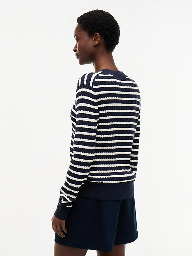 Cable Knit Crew Neck Jumper