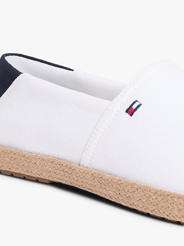 Flag Embroidery Canvas Espadrilles
