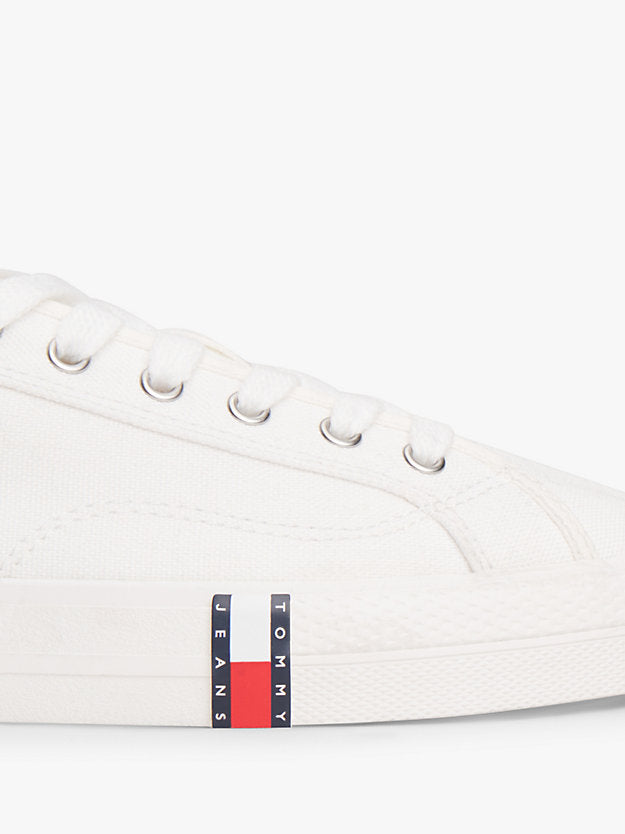 Archive Flag Stripe Canvas Trainers