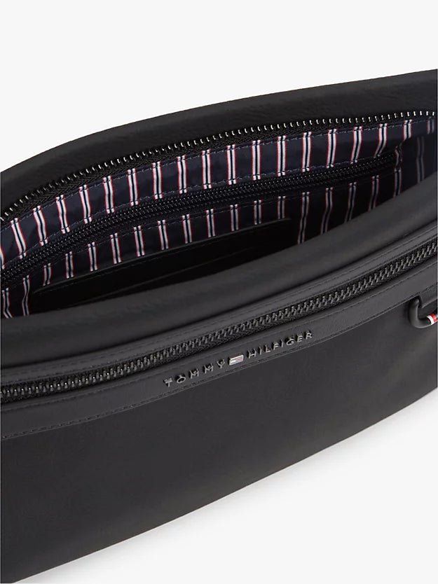 Tonal Metal Logo Pouch