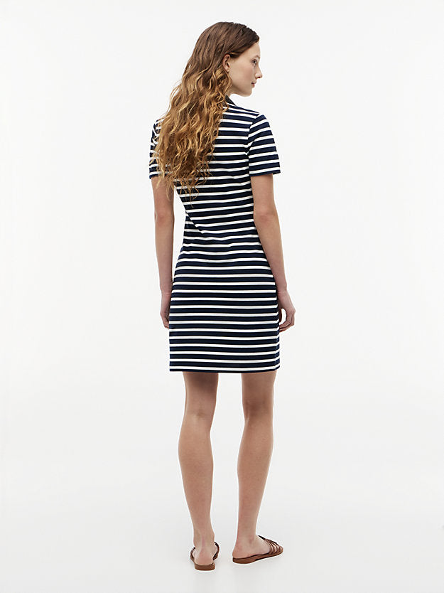 1985 Slim Mini Short Sleeve Polo Dress
