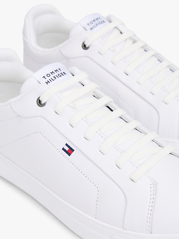 Leather Court Trainers