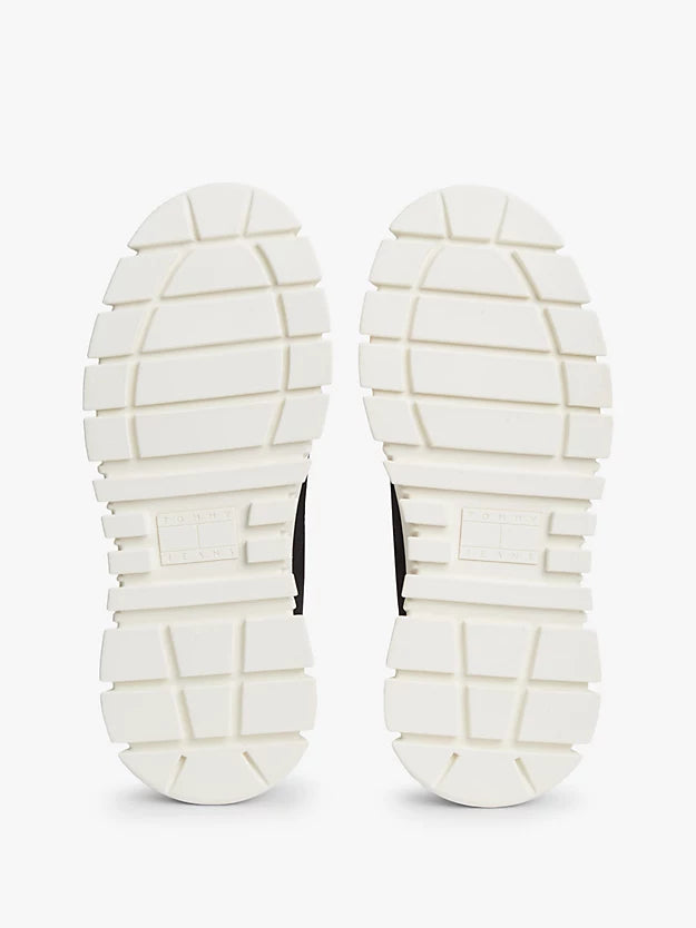 Zebra Print Logo Platform Cupsole Trainers
