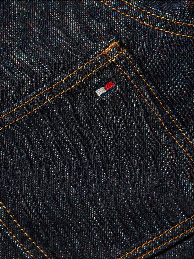Gold-Tone Button Denim Jacket
