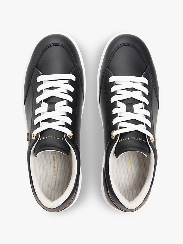Leather Monogram Cupsole Trainers