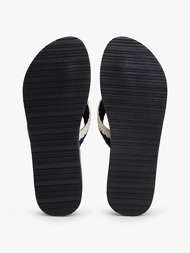 Logo Woven Flip-Flops