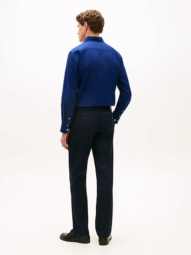 Denton Honeycomb Texture Straight Leg Chinos