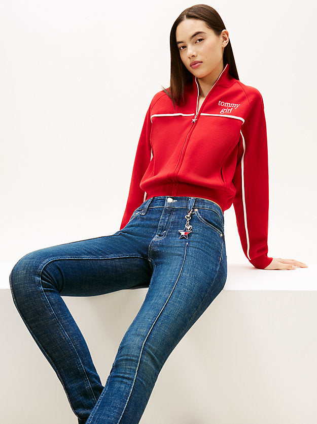 Girl Seam Detail Skinny Jeans
